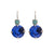 Extra Luxurious Double Stone Earrings in "Countdown Gown" *Custom*