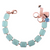 Large Everyday Emerald Bracelet in "Seafoam" - Rose Gold