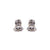 Double Stone Marquise and Round Earrings in "Clear" *Custom*