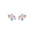 Multi-Marquise and Round Earrings in "Clear" - Yellow Gold
