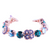 Large Clover Bracelet in "Violet" *Custom*