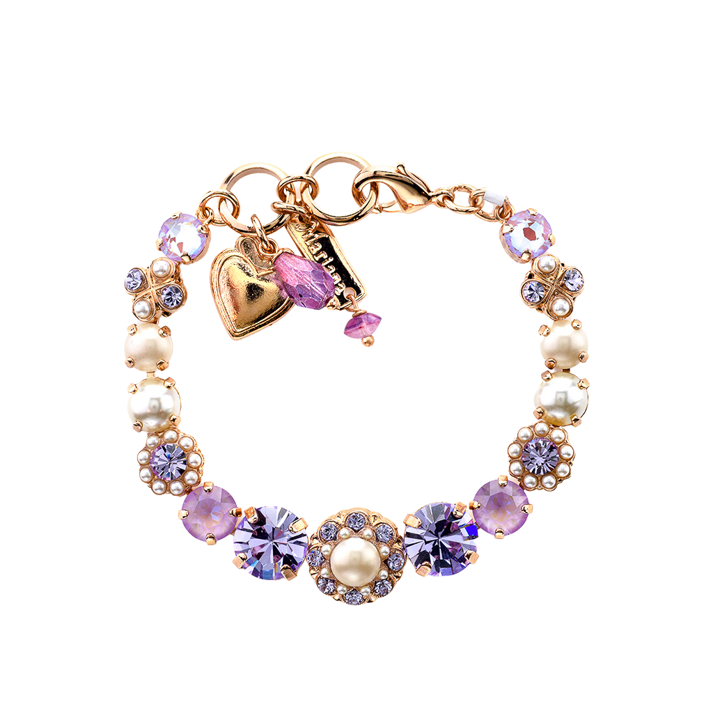 Medium Mixed Cluster Bracelet in "Romance" *Custom*