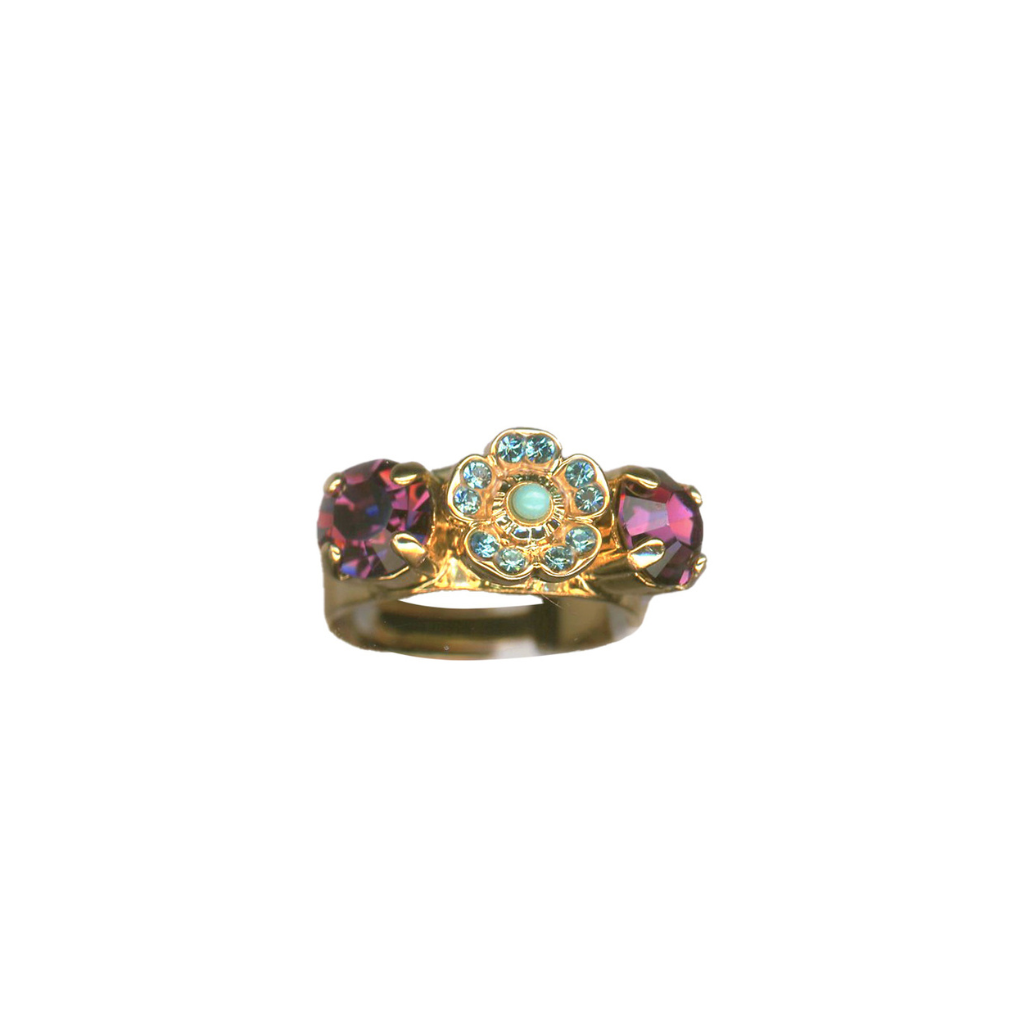 Small Cosmos Ring in "Vineyard Veranda" *Custom*