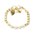 Medium Five Stone Bracelet in "Cream Pearl" *Custom*