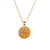 Guardian Angel Pendant in "Choose Your Birthstone" - Yellow Gold