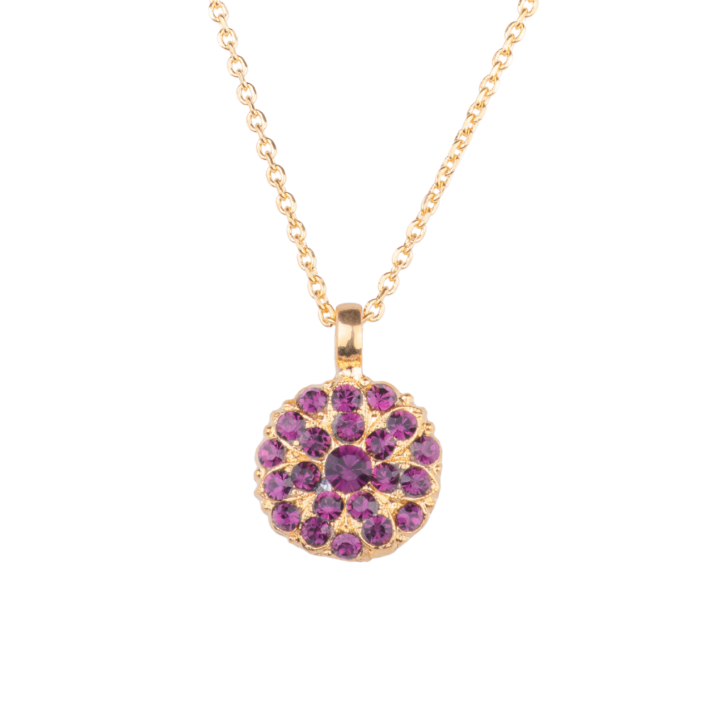 Guardian Angel Pendant in "Choose Your Birthstone" - Yellow Gold