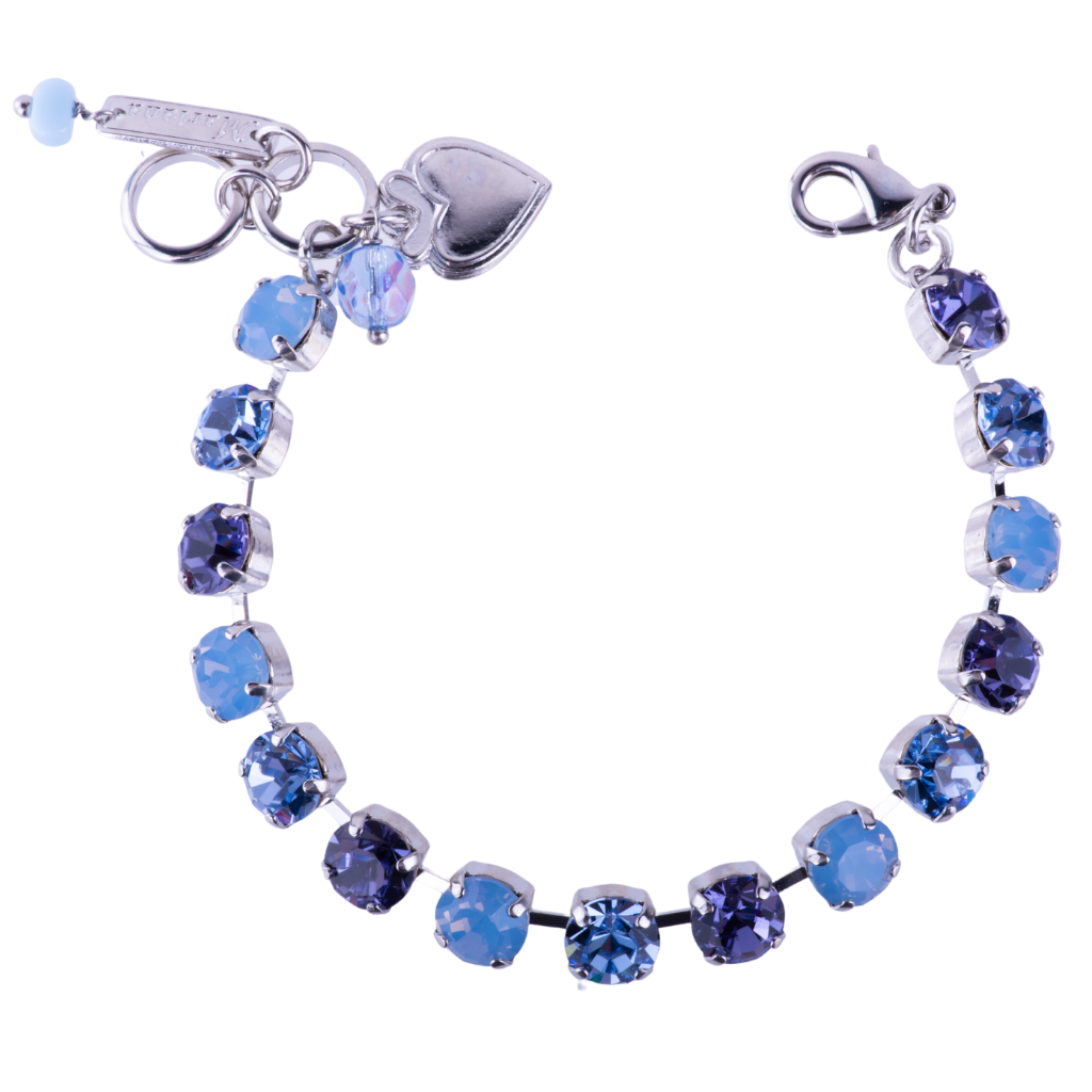 Purple and Blue Bracelet  KittiesKreations