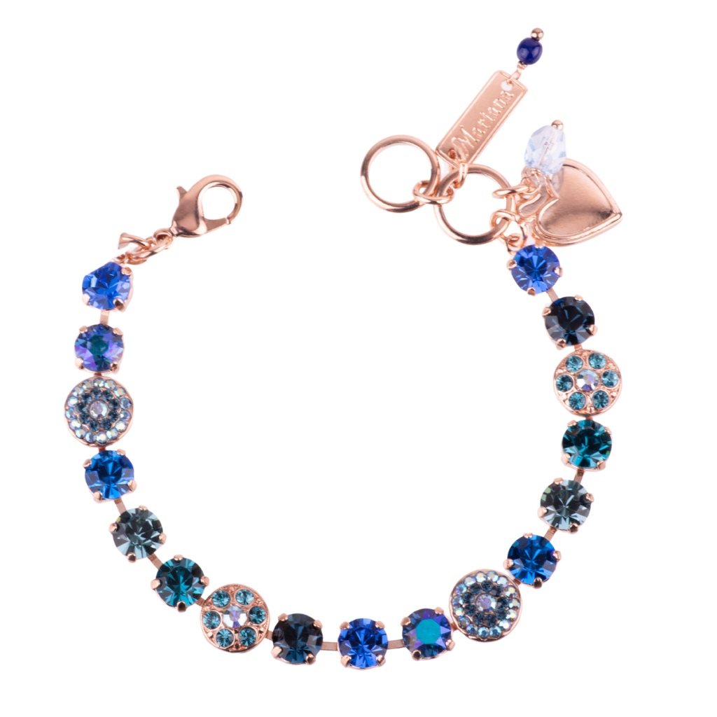 Medium Pavé Bracelet in "Countdown Gown" *Custom*