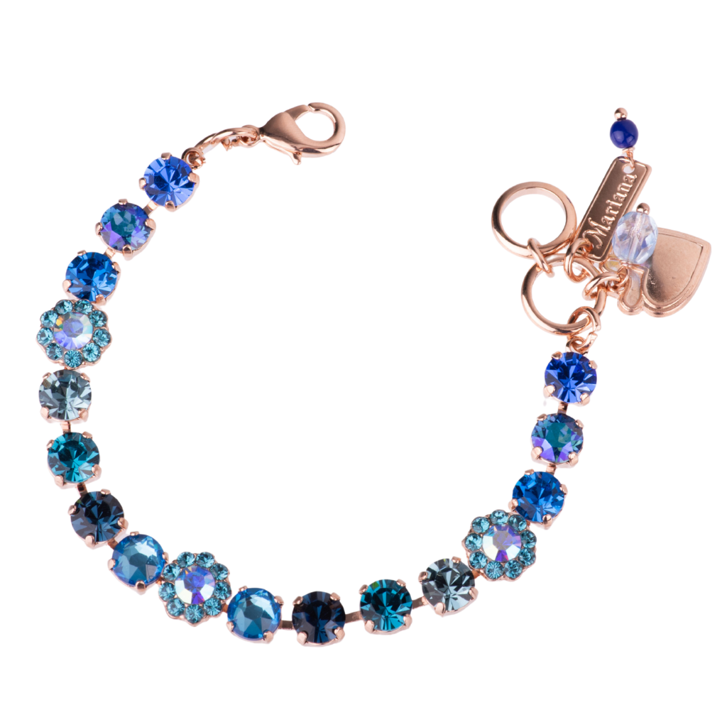 Medium Multi Blossom Bracelet in "Countdown Gown" *Custom*