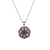Guardian Angel Pendant in "Choose Your Birthstone" - Rhodium