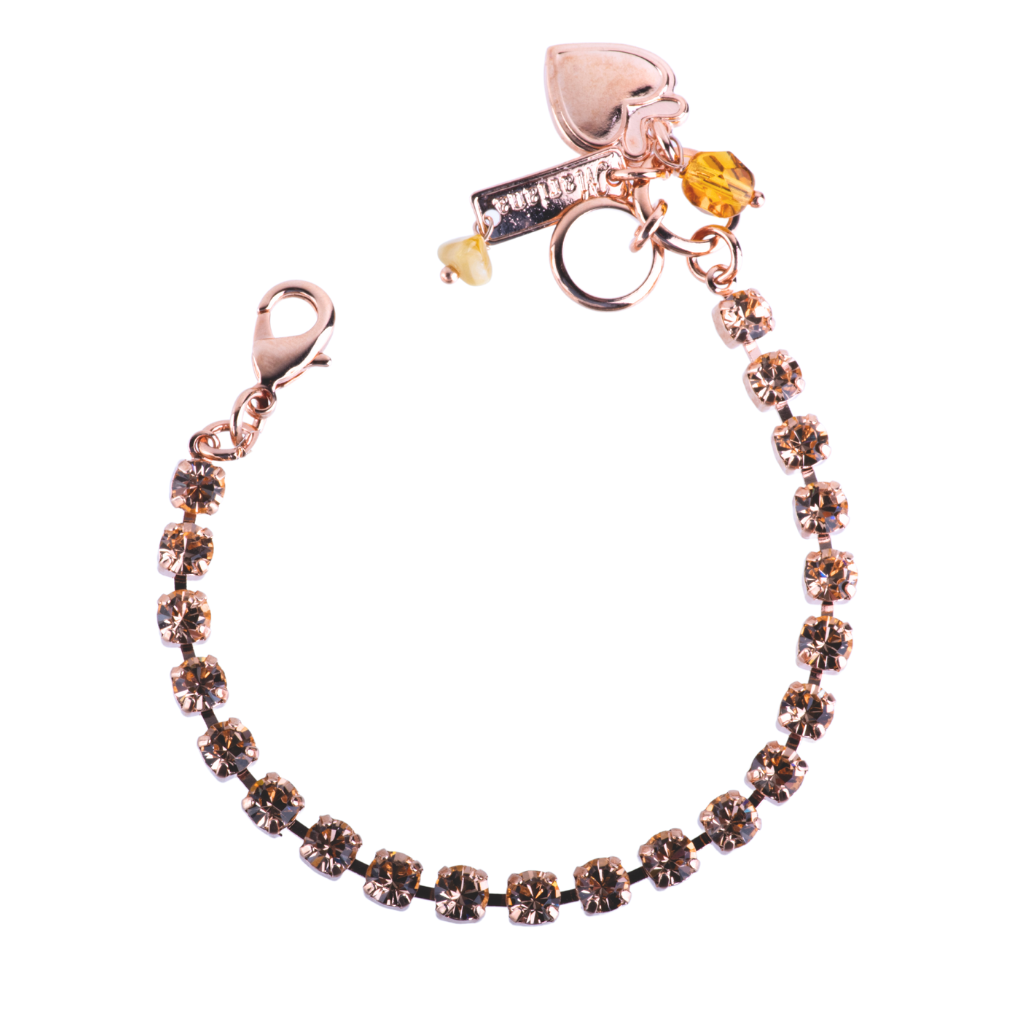 Petite Everyday Bracelet in "Light Peach" *Custom*