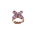 Marquise Cross Adjustable Ring in Sun-Kissed "Lavender" *Custom*