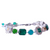 Emerald Cut and Mixed Element Bracelet in "Circle of Life" *Custom*