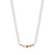 Five Crystal & Chain Choker Necklace in "Amaretto" *Custom*