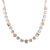 Large Spiral Element Necklace in "On a Clear Day" - Yellow Gold