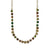 Petite Blossom Necklace in "Evergreen" - Yellow Gold