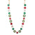 Large Elemental Necklace in "Holly" - Yellow Gold
