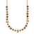 Medium Butterfly Necklace in "Bourbon & Brass" *Custom*