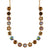 Large Rosette Rivoli Necklace in "Cello Solo" *Custom*