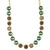 Large Rosette Rivoli Necklace in "Twilight Serenade" *Custom*