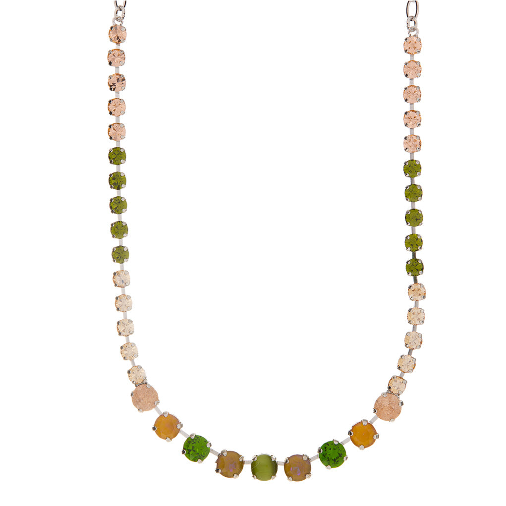 Graduated Everyday Necklace in "Olive Garnish" *Custom*