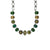 Large Oval Cluster Necklace in "Evergreen" *Custom*