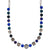 Medium Cluster and Pavé Necklace in "Indigo Hour" *Custom*