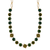 Large Pansy Element Necklace in "The Green Room"  *Custom*