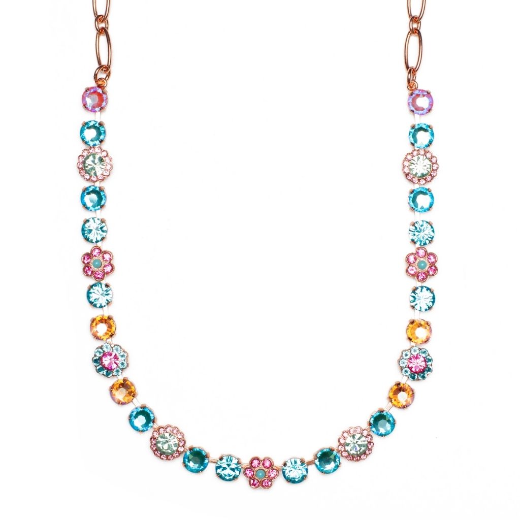 Medium Blossom Necklace in "Coral Cove" *Custom*