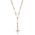 Cross Necklace in "Coral Cove" *Custom*