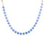 Medium Everyday Necklace in "Carolina Blue" - Yellow Gold