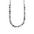 Medium Everyday Necklace in "Wildberry" - Rhodium