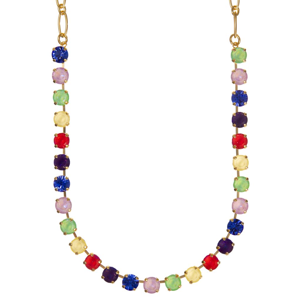 Medium Everyday Necklace in "Polka-Dot Bikini" - Yellow Gold