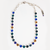 Medium Everyday Necklace in "Indigo Hour" - Rhodium