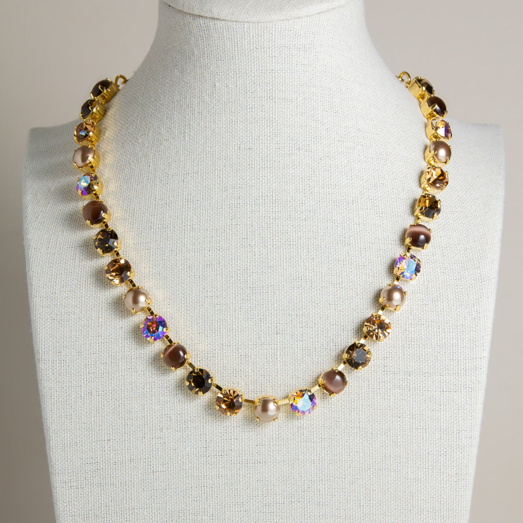 Medium Everyday Necklace in "Cello Solo" - Yellow Gold