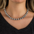 Medium Everyday Necklace "On A Clear Day" - Rhodium