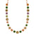 Large Swirl Necklace in "Olive Garnish" *Custom*