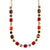 Medium Emerald and Round Necklace in "Cello Solo" *Custom*