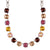 Large Cushion Cut Necklace in "Velvet Encore" *Custom*