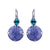 Extra Luxurious Double Stone Leverback Earrings in "Violet *Custom*