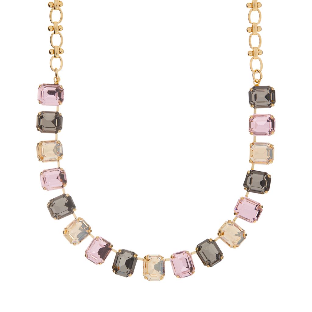 Emerald Cut Necklace in "Champagne Kisses" *Custom*