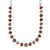 Medium Oval Elemental Necklace in "Velvet Encore" *Custom*