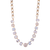 Medium Oval Elemental Necklace in "Ivory" - Yellow Gold