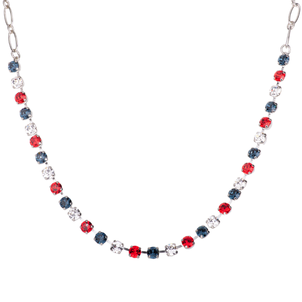 Small Everyday Necklace in "Americana" *Custom*
