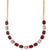 Petite Emerald Everyday Necklace in "Cranberry Crush" *Custom*