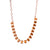 Petite Emerald Everyday Chain Necklace in "Topaz" (Choose Your Plating)