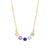 Medium Five Stone Necklace in "Polka-Dot Bikini" *Custom*