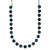 Large Round Necklace in "Indigo Hour" *Custom*