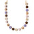 Large Round Necklace in "Amaretto" *Custom*