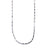Petite Baguette Necklace in "On a Clear Day" - Rhodium